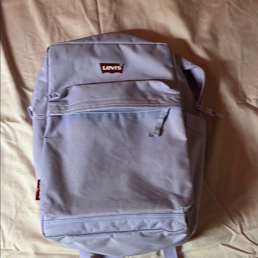 Levi's light purple Backpack Classic Design Canvas 17”